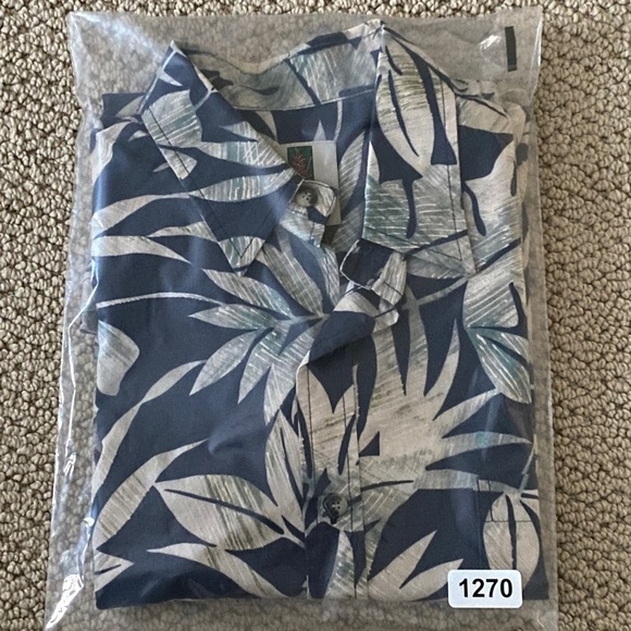 TORI RICHARD Aloha Hawaiian Floral Tropical Monstera Shirt Men M Medium - Picture 5 of 5